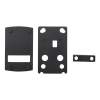 C-MORE SYSTEMS STS PISTOL DOVETAIL MOUNT GLOCK NARROW SLIDE, MATTE BLACK