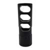 Meraki Machine M1 3 Port Muzzle Brake .223, .725, 1/2X28, Stainless Steel Matte Black