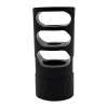 Meraki Machine M1 3 Port Muzzle Brake .30 Cal, .850, 5/8X24, Stainless Steel Matte Black