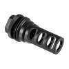 Silencerco Hybrid 5/8X32 ASR Muzzle Brake .46, Stainless Steel Black