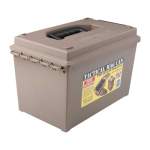 MTM TACTICAL MAG CAN AR15 (30 RD) 223/5.56 CAL 15-MAG, POLYMER TAN