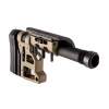 Modular Driven Technologies AR-15 Skeleton Carbine Stock With Cheek Riser 9.75in, Aluminum Flat Dark Earth