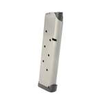 LES BAER CUSTOM 1911 MAGAZINE 45 AUTO (ACP) 8 ROUND STAINLESS STEEL SILVER