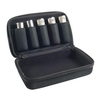 Carlsons Protective 5 Choke Tube Carry Case, Black