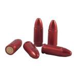 CARLSONS 9MM LUGER SNAP CAPS PACK OF 5, ALUMINUM ORANGE