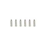 CARLSONS 22 LONG RIFLE RIMFIRE SNAP CAPS 6 PER BAG, ALUMINUM