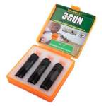 BROWNELLS REMINGTON 3-GUN CHOKE TUBE SET, STAINLESS STEEL MATTE BLACK