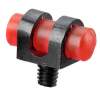 Carlsons High Visibility Beads 3-56 Thread, Plastic Red