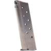 Colt 1911 Commander, Government Magazine Assembly Delta Elite 10MM 8 Round Stainless Steel Silver