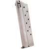 Colt 1911 Commander, Government Magazine Assembly Delta Elite 10MM 8 Round Stainless Steel Silver