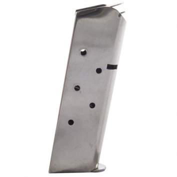 Colt 1911 Commander, Government Magazine Assembly .45 ACP Stainless Steel 7 Round
