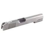 CASPIAN 1911 GOVERNMENT SLIDES .45 ACP BO-MAR SIGHT CUT STAINLESS STEEL
