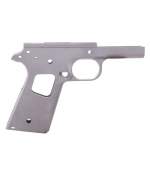 Caspian 1911 Government Standard Receiver With Nowlin Smooth 45ACP Smooth Stainless Steel Frame