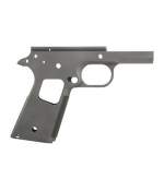 Caspian 1911 Commander Receiver With Nowlin 25 LPI Checkering Carbon Steel