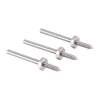 Cratex #6 Point Mandrel Pack of 3, Steel