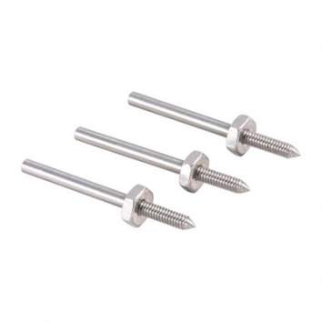 Cratex #6 Point Mandrel Pack of 3, Steel
