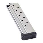 CHIP MCCORMICK CUSTOM RANGE PRO MAGAZINE 9MM 10-ROUND STAINLESS STEEL SILVER