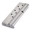 Chip Mccormick Custom 1911 Match Grade Magazine 9MM 8 Round Stainless Steel Silver