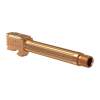 CMC Triggers Drop-In Fluted Barrel For G17 Threaded 1/2-28 Ticn Bronze