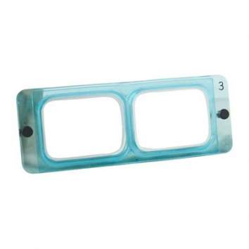 Optivisor Extra Lens Plate No. 3, ABS Polymer