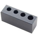 EGW 4 CALIBER CHAMBER CHECKER (9MM, .40 S&W, .45 ACP & 38 SUPER), ALUMINUM BLACK