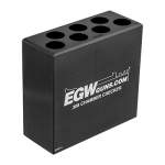 EGW .308 WIN 7-HOLE CARTRIDGE CHECKER, ALUMINUM BLACK