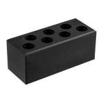 EGW .38 SUPER 7-HOLE CARTRIDGE CHECKER, ALUMINUM BLACK