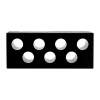 EGW .38 Super 7-Hole Cartridge Checker, Aluminum Black