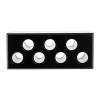 EGW .45 ACP 7-Hole Cartridge Checker, Aluminum Black