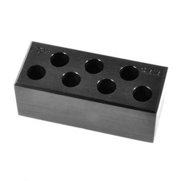 EGW 9MM Luger 7-Hole Cartridge Checker, Aluminum Black