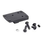 EGW FIXED MOUNT FOR DELTAPOINT PRO FITS KIMBER 1911, ALUMINUM BLACK