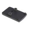 EGW Ruger MKI, II, III, IV, P85, P90 Trijicon RMR Sight Mount, Aluminum Black