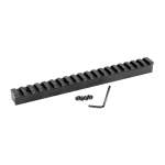 EGW RUGER PRECISION RIFLE HD SCOPE BASE 30 MOA ALUMINUM MATTE BLACK