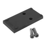 EGW SIG SAUER P320 ADAPTER PLATE ROMEO TO VENOM, ALUMINUM BLACK