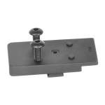 EGW KIMBER 1911 ADJUSTABLE SIGHT VORTEX RAZOR SIGHT MOUNT, ALUMINUM BLACK