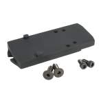 EGW ADAPTER PLATE FOR SIG M17 DELTAPOINT PRO TO TRIJICON RMR, ALUMINUM BLACK