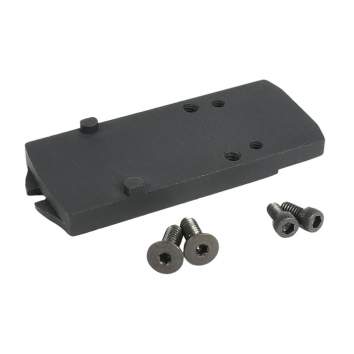 EGW Adapter Plate For Sig M17 Deltapoint Pro To Trijicon RMR, Aluminum Black