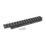 EGW CZ 457 11MM 1-PIECE PICATINNY BASE 20 MOA, ALUMINUM BLACK