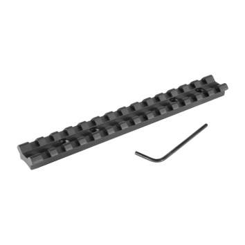 EGW Winchester 88, 100 1-Piece Picatinny Base 0 MOA, Aluminum Black
