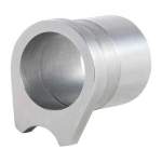 EGW ANGLE BORED WCPI PRE-FIT BUSHING GOVERNMENT 1911, STAINLESS STEEL