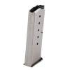 Kahr Arms Flush baseplate fits Kahr CM, MK, PM models  6-Round 9MM, Stainless Steel Silver