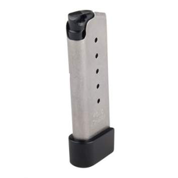 Kahr Arms Extended grip, .40 S&W fits Kahr CM, MK, PM models 6 -Round Stainless Steel Silver