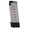 Kahr Arms Extended grip, .40 S&W fits Kahr CM, MK, PM models 6 -Round Stainless Steel Silver