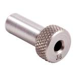 FORSTER UNIVERSAL SIGHT MOUNTING FIXTURE & COMPONENTS DRILL BUSHING #36, STEEL