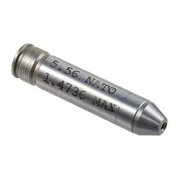 Brownells Colt Field 5.56x45mm Headspace Gauge 1.4736, Steel Silver
