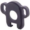 GG&G Remington Ambidextrous Rear Mount 870, Steel Black