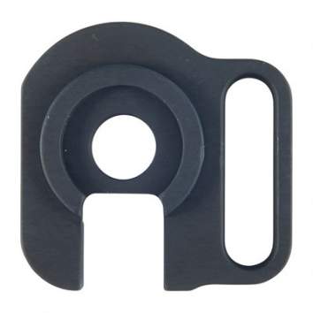 GG&G MOSSBERG 500/590 SINGLE POINT SLING ATTACHMENT, STEEL BLACK