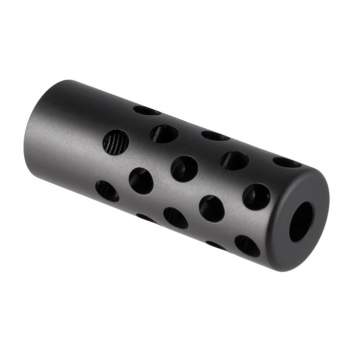 Gentry Custom Quiet Muzzle Brake 30 Caliber 5/8-24, Steel Polished Blued