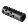 Gentry Custom Quiet Muzzle Brake 30 Caliber 5/8-24, Steel Matte Blued