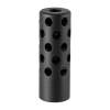 Gentry Custom Quiet Muzzle Brake 6.5 Caliber 5/8-24, Steel Matte Blued